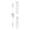 imageelf Clear Brow ampamp Lash Mascara DualSided Brushable Clear Gel For Groomed Brows ampamp Eyelashes LongWear Conditioning Formula Vegan ampamp CrueltyFreeClear