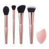 imageelf Complexion Essentials Brush ampamp Sponge Set Concealer Powder Blush ampamp Highlighter Brushes ampamp Total Face Sponge Vegan ampamp CrueltyFree