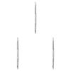 imageelf Precision DualSided Eyebrow Brush Makeup Brush For Shaping Sculpting ampamp Filling Brows For Even Application Vegan ampamp CrueltyFree1 Count Pack of 3