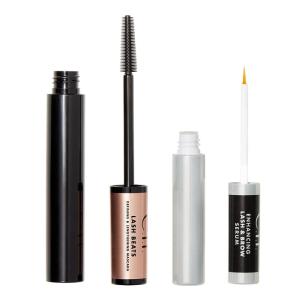 imageelf Cosmetics Lash Beats Mascara ampamp Lash Serum Bundle Defining Lengthening Mascara ampamp Lash ampamp Brow Enhancing Serum Makes Lashes Appear Thick ampamp Defined