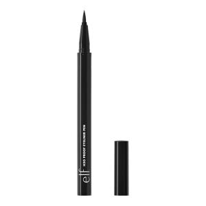 imageelf H2O Proof Eyeliner Pen Felt Tip Waterproof LongLasting HighPigmented Liner For Bold Looks Vegan ampamp CrueltyFree Jet Black 002 Fl OzJet Black