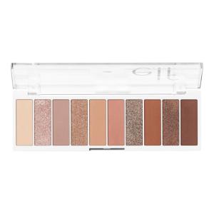 imageelf Perfect 10 Eyeshadow Palette Ten Ultrapigmented Nude Shades Blendable Formula Vegan ampamp Crueltyfree Everyday Smoky Packaging May VaryKeep It Ethereal