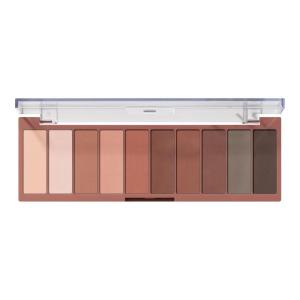 imageelf Perfect 10 Eyeshadow Palette Ten Ultrapigmented Nude Shades Blendable Formula Vegan ampamp Crueltyfree Everyday Smoky Packaging May VaryNude Mood