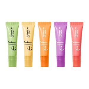 imageelf Squeeze Me Lip Balm Set of 5 Includes Strawberry Vanilla Frosting Peach Grape ampamp Honeydew