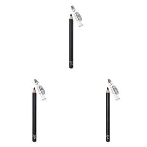 imageelf Satin Eyeliner Pencil Smooth Glide Eyeliner For A Satin Finish Includes A BuiltIn Sharpener Vegan ampamp CrueltyFree Black003 Ounce Pack of 3