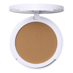 imageelf Camo Powder Foundation Lightweight PrimerInfused Buildable ampamp LongLasting MediumtoFull Coverage Foundation Deep 500 WMedium 330 W