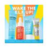 imageelf SKIN Wake the elf Up Skincare Kit TravelSize Hydrating Face Cleanser Sunscreen Moisturizer ampamp Brightening Serum Vegan ampamp CrueltyFreeWake the elf Up Skincare Kit