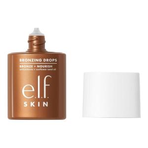 imageelf SKIN Bronzing Drops Liquid Bronzer For Face ampamp Skin Creates A SunKissed Glow Infused With Vitamin E Vegan ampamp CrueltyFree Fair GoldCopper Gold