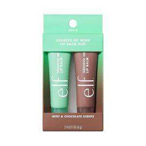 imageelf Squeeze Me More Lip Balm Duo Moisturizing Balm For A Sheer Tint Of Color Made With Hyaluronic Acid Vegan ampamp CrueltyFree Cherry ampamp BubblegumMintChocolate